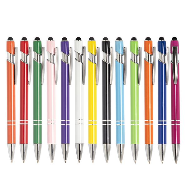CANETA METAL TOUCH GRAVADA UND