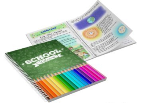 APOSTILA A4 CAPA DURA 100% PERSONALIZADA ATÉ 100 FOLHAS