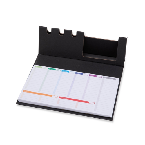 Planner semanal com suporte
