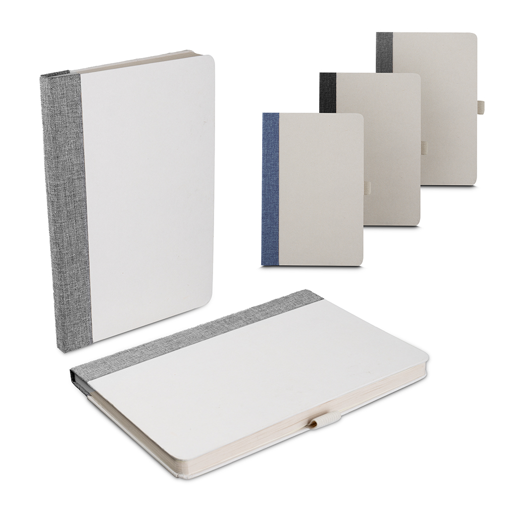 Caderno A5 Capa em Fibra de Cana de Açúcar e RPET