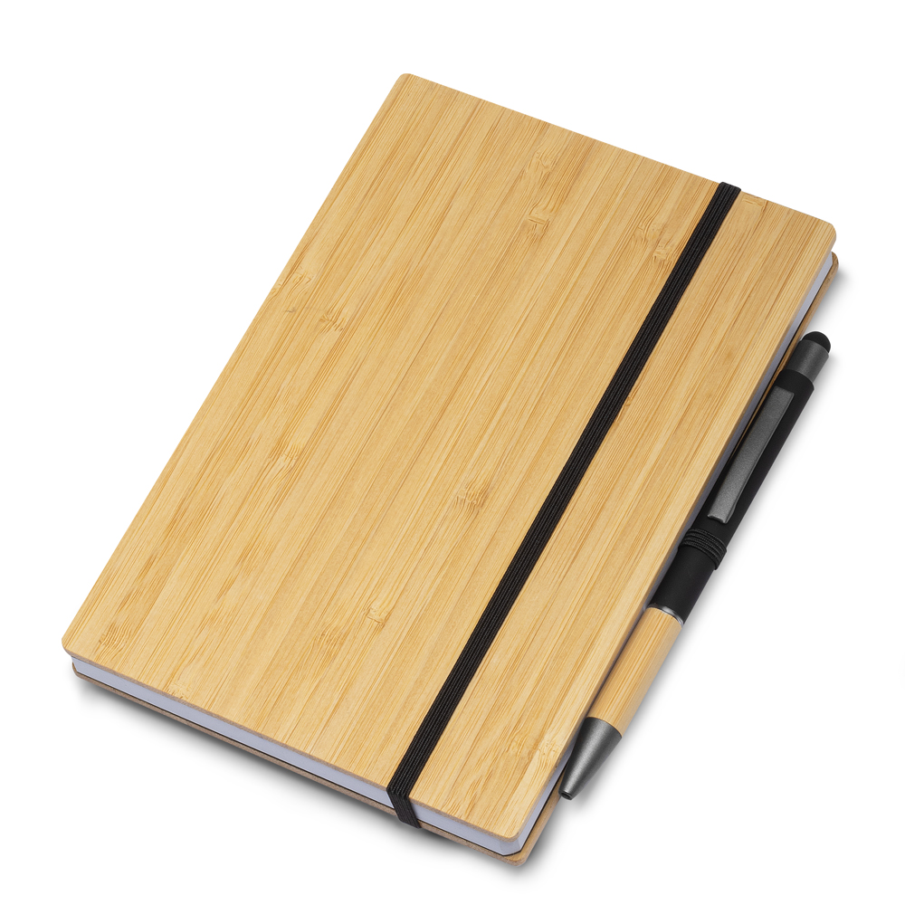 Caderno B6 Capa em Bambu
