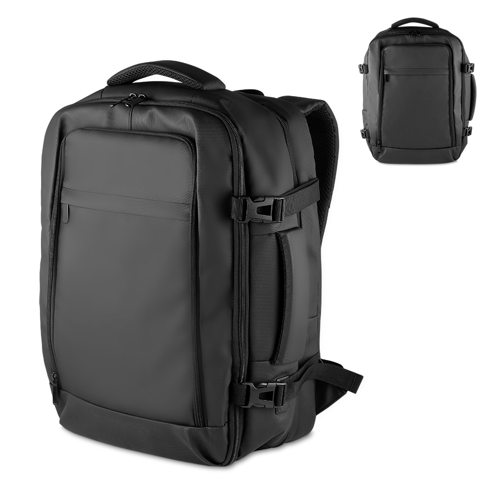 Mochila com Compartimento a Vácuo e Expansor