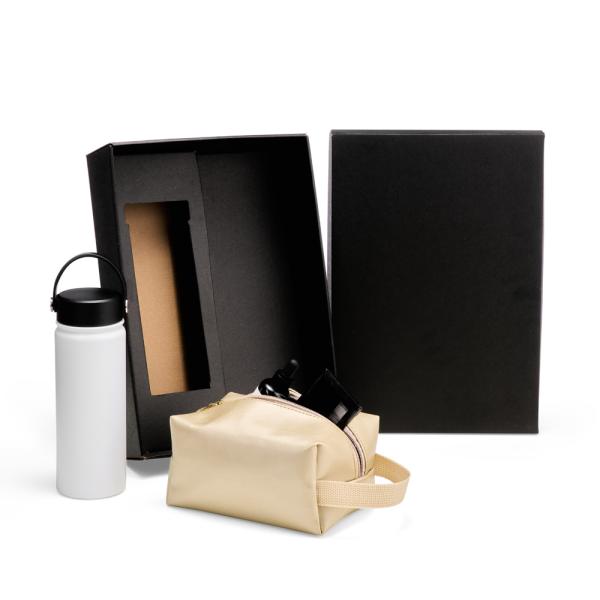 KIT NECESSAIRE E GARRAFA - 2 PÇS