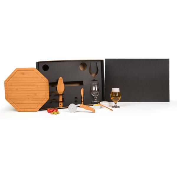 KIT PARA PIZZA / PETISCO / CERVEJA - 9 PÇS
