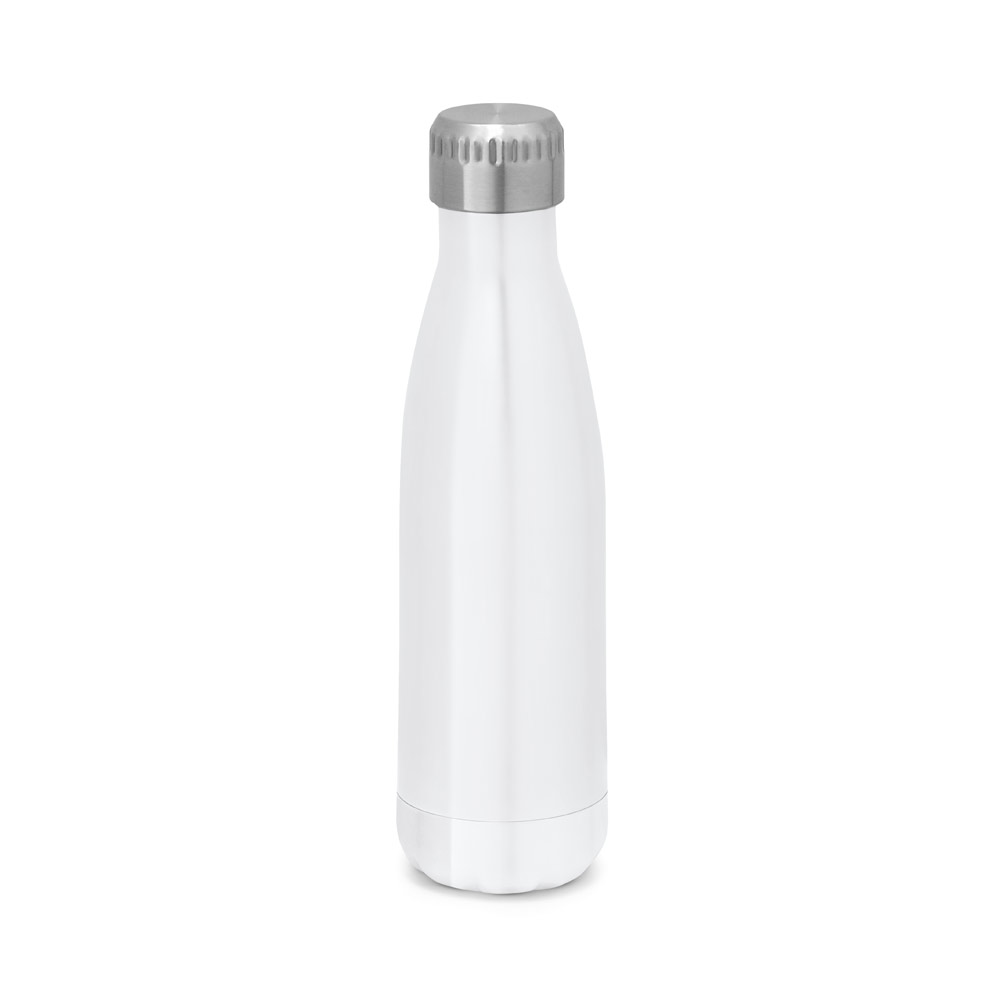 AMORTI. Garrafa térmica para sublimação em aço inox, de parede dupla isolada a vácuo (510 mL)