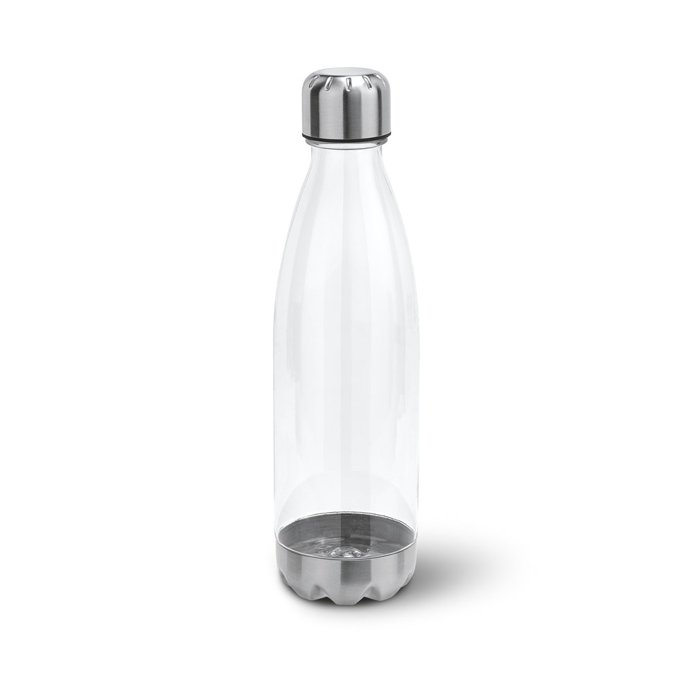 ANCER. Squeeze em AS, com tampa e base em aço inox (700 mL)