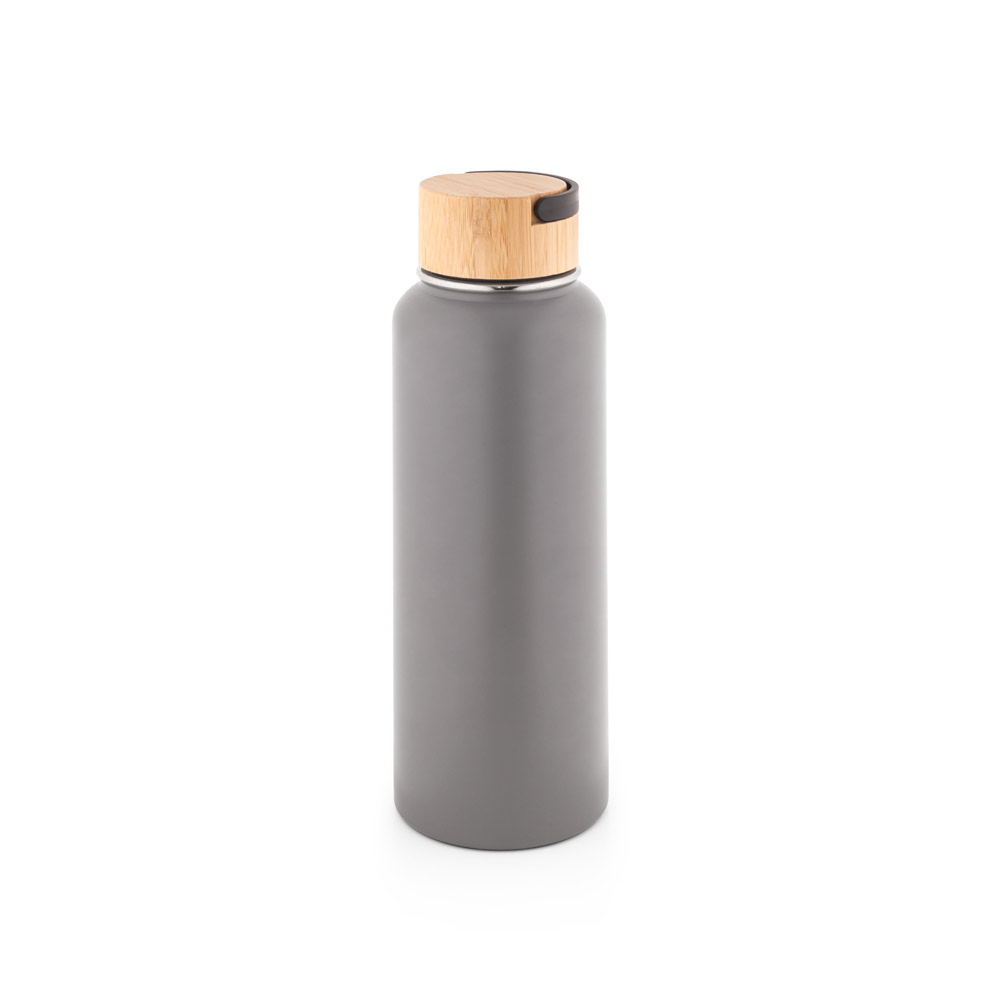 ARMSTRONG. Garrafa térmica em aço inox 90% reciclado de parede dupla isolada a vácuo, com revestimento em pó (1200 mL)