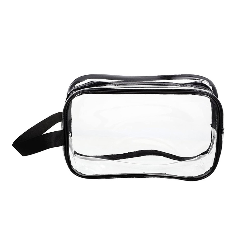 AUREA. Bolsa de cosméticos transparente em PVC