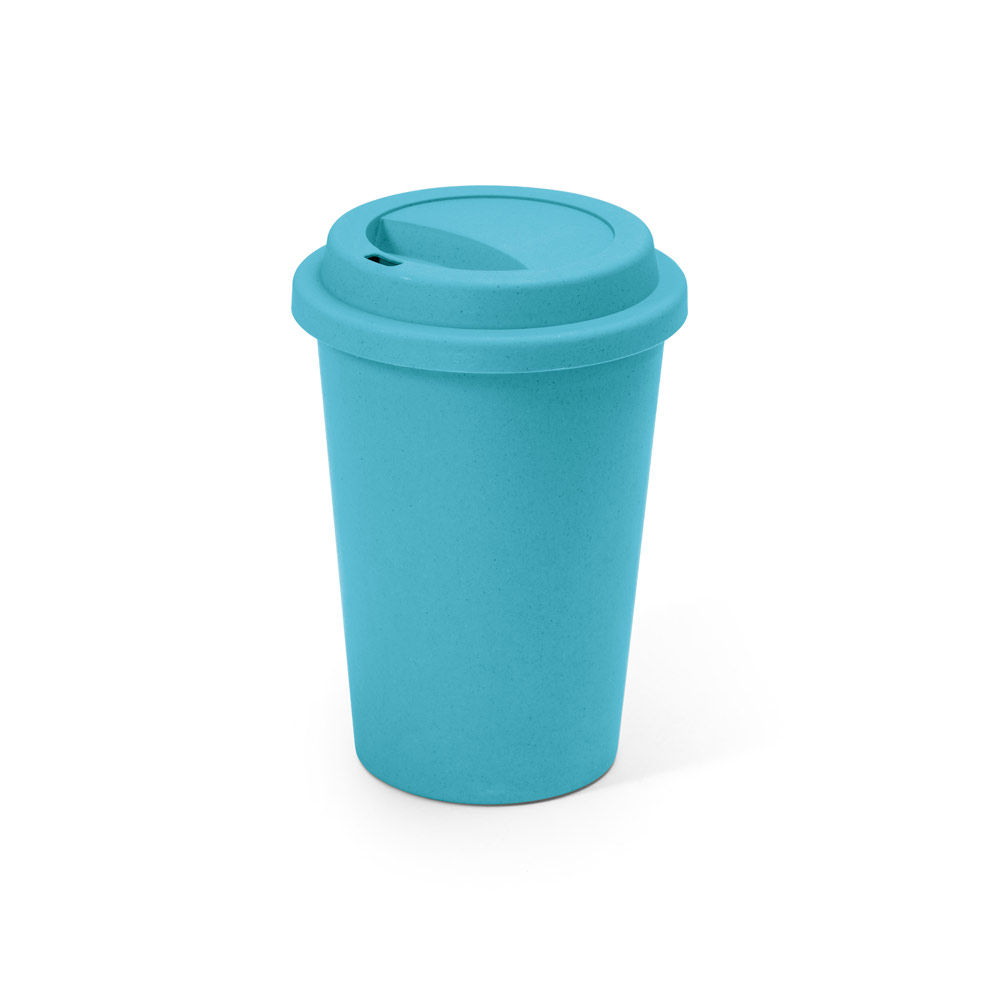 BACURI. Copo para viagem em fibra de bambu (60%) e PP (40%) (450 mL)