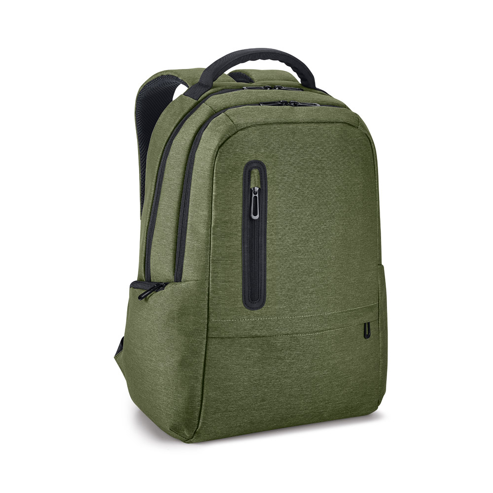 BOSTON. Mochila para notebook (17'') em Nylon 2Tone impermeável com dois compartimentos forrados e almofadados (20 L)