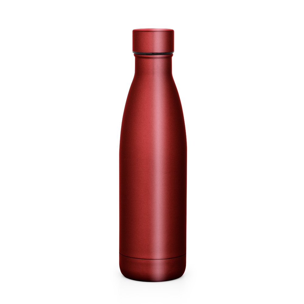 BUFFON. Garrafa térmica em aço inox de parede dupla isolada a vácuo (500 mL)