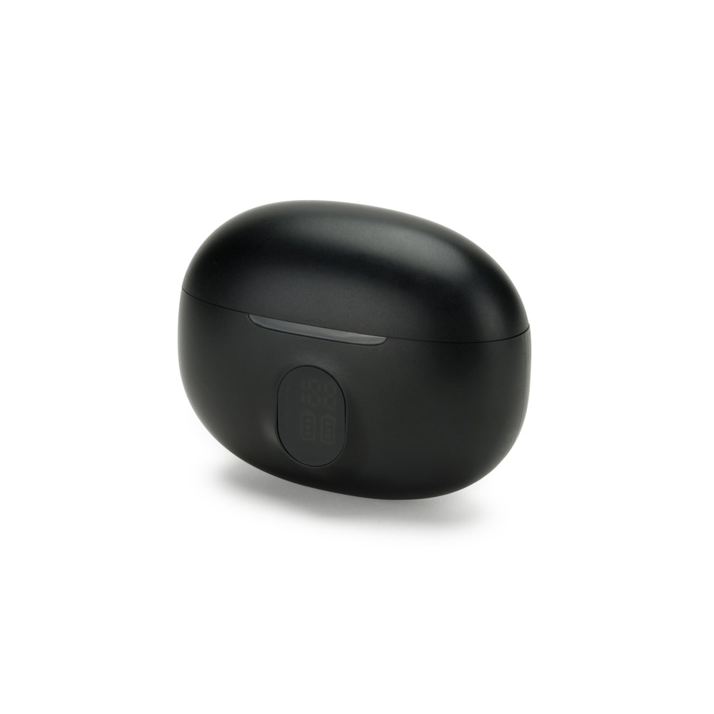 CAETANO. Fones de ouvido wireless com autonomia de 4h (200 mAh), em ABS 100% reciclado