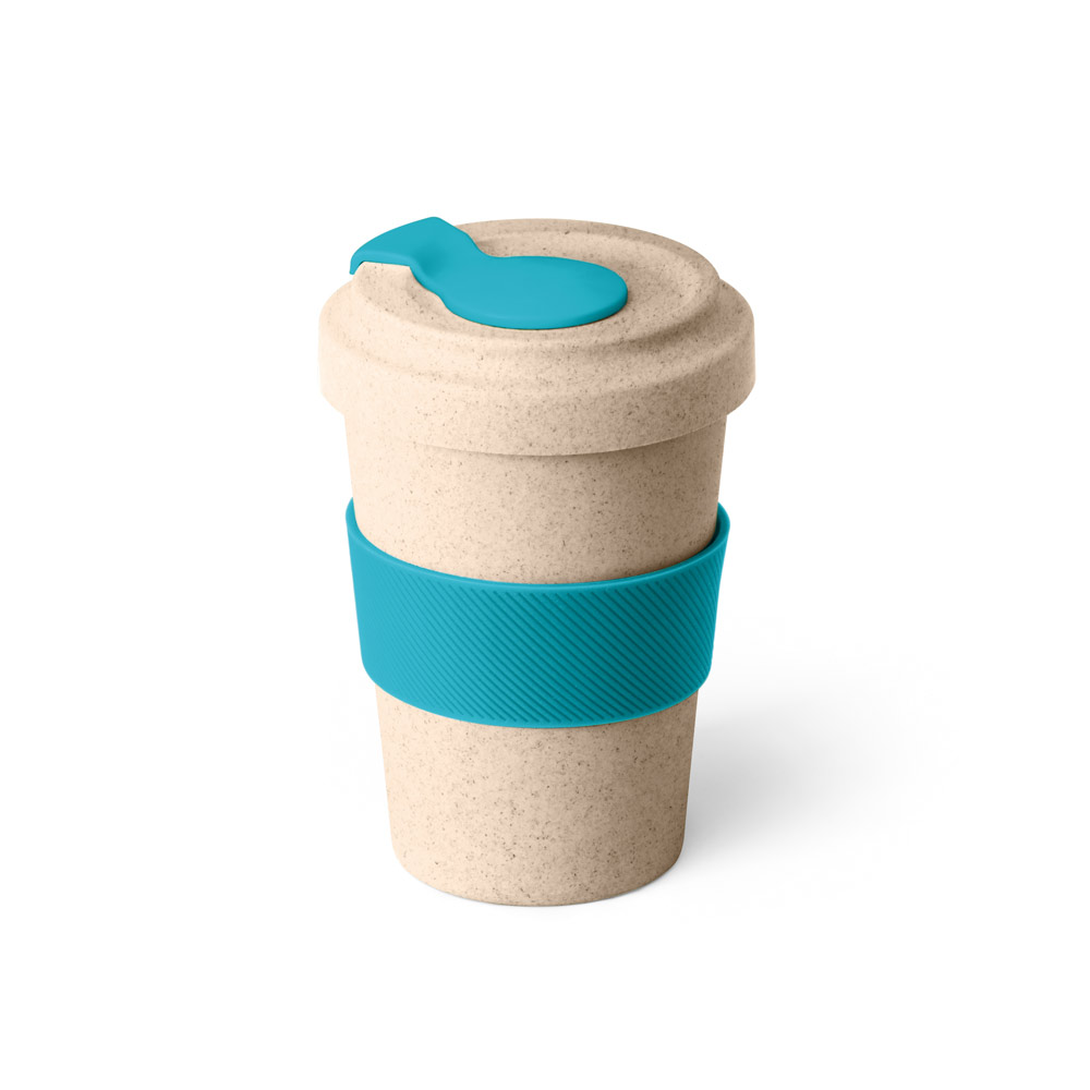 CANNA. Copo para viagem em fibra de bambu (60%) e PP (40%) (500 mL)