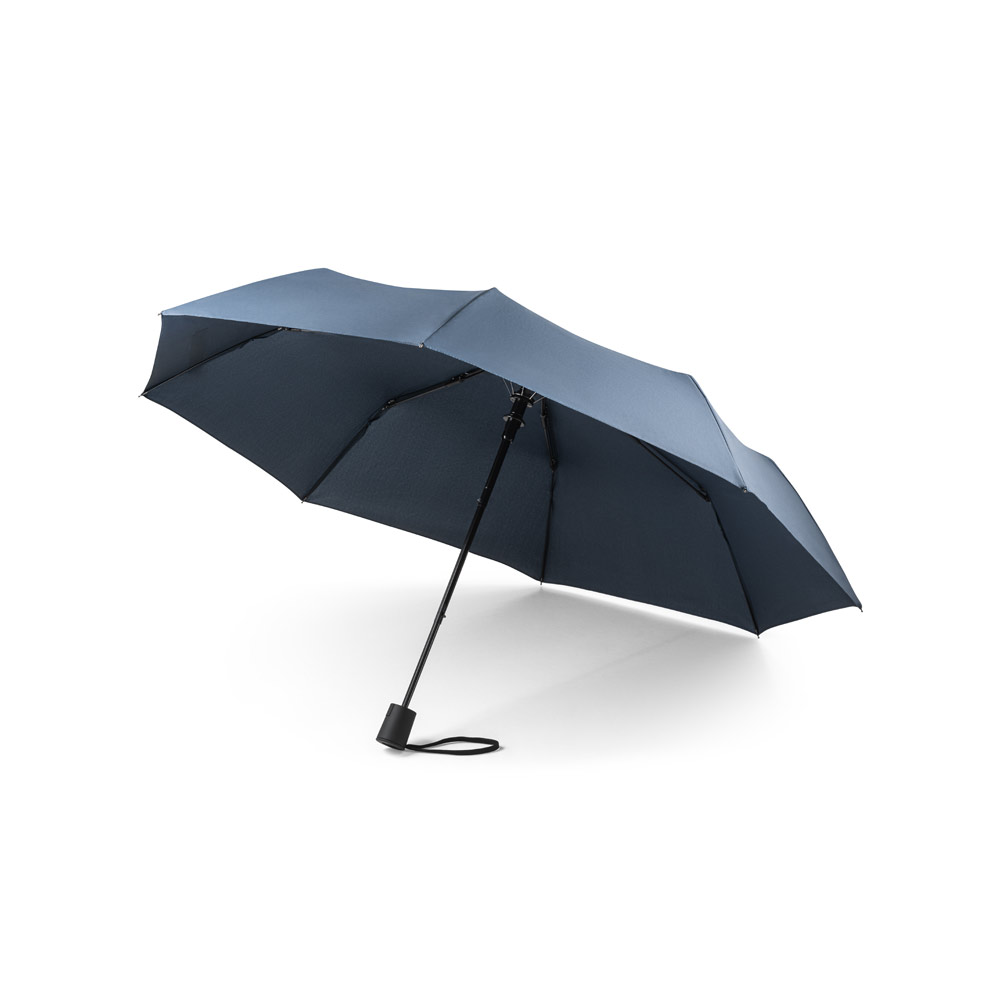 CIMONE. Guarda-chuva, dobrável, em poliéster 100% reciclado com abertura automática