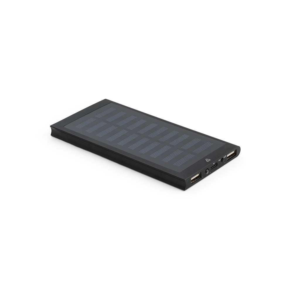 CLERK. Bateria portátil em alumínio 100% reciclado (8 000 mAh)