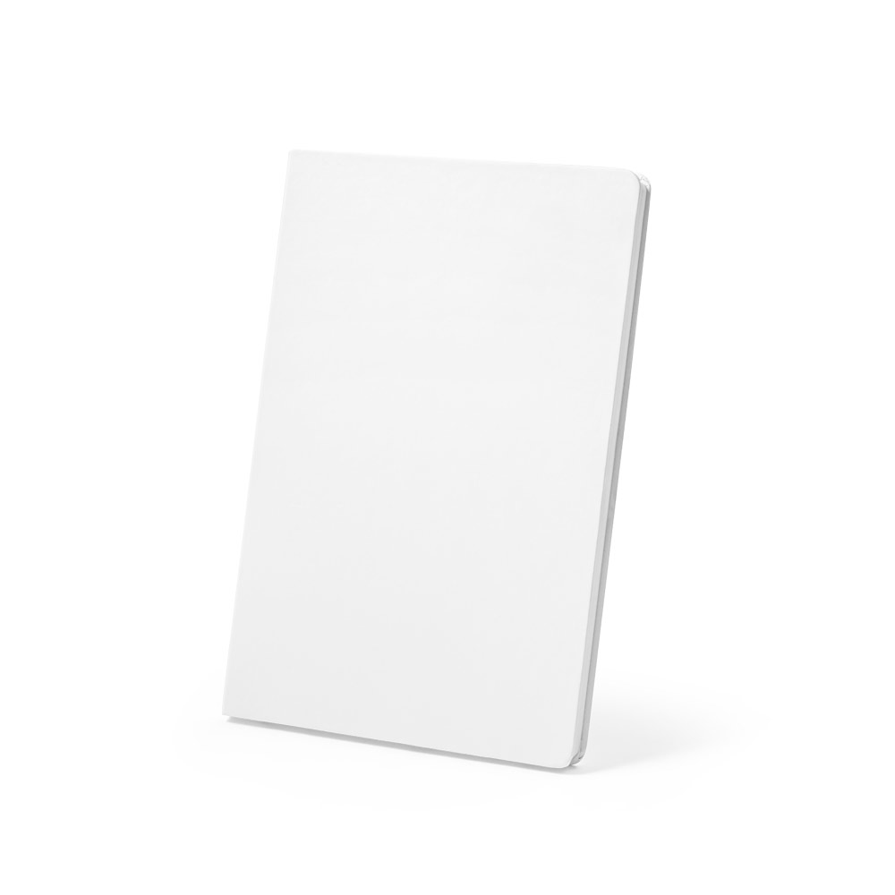 CRANE. Caderno A5 resistente à água em papel pedra (120g/m²), com páginas pautadas