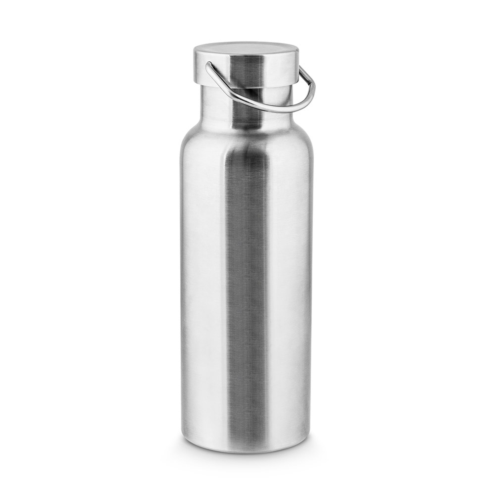 DUPLANTIS. Garrafa térmica em aço inox 36% reciclado de parede dupla isolada a vácuo (810 mL)