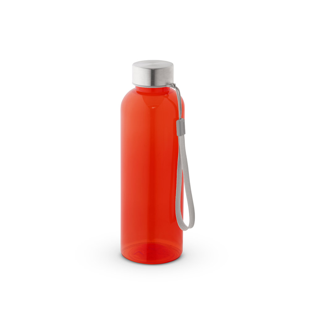 ENDERS. Squeeze em PET 100% reciclado com pega em corda (580 mL)