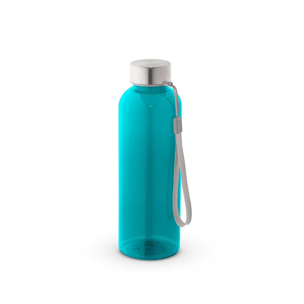 ENDERS. Squeeze em PET 100% reciclado com pega em corda (580 mL)
