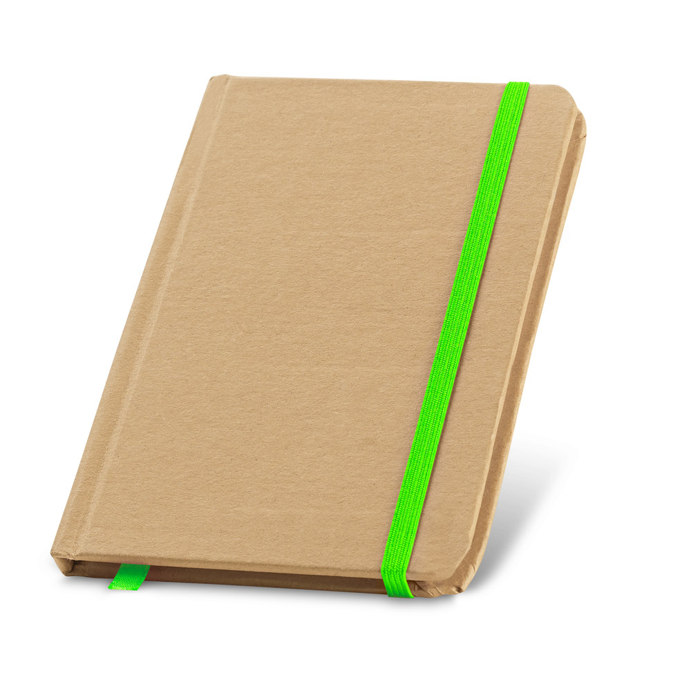FLAUBERT. Caderno de bolso de capa dura em cartão 100% reciclado, com páginas lisas recicladas