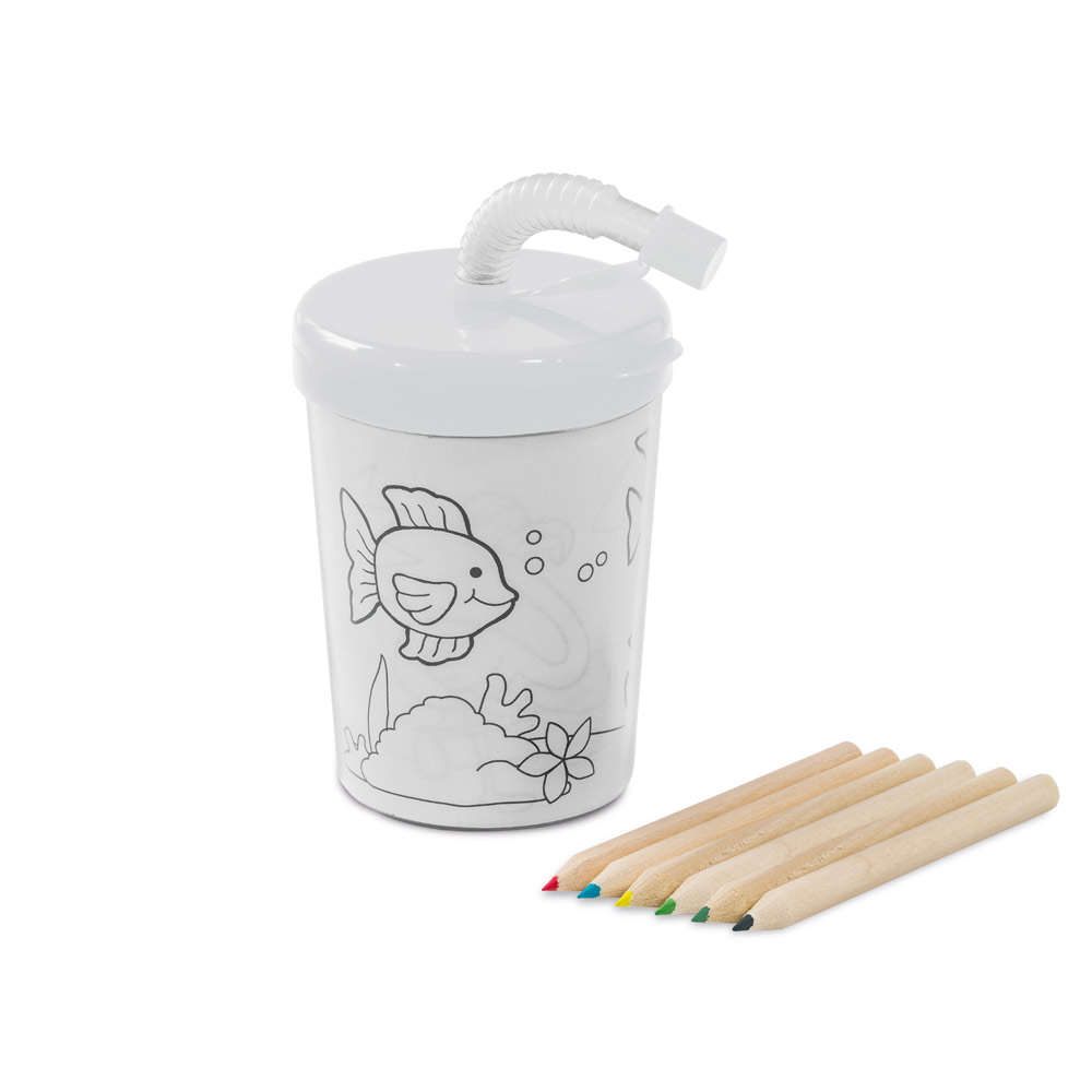 GIRAFFE. Copo de viagem para crianças em PP e PS 200 mL