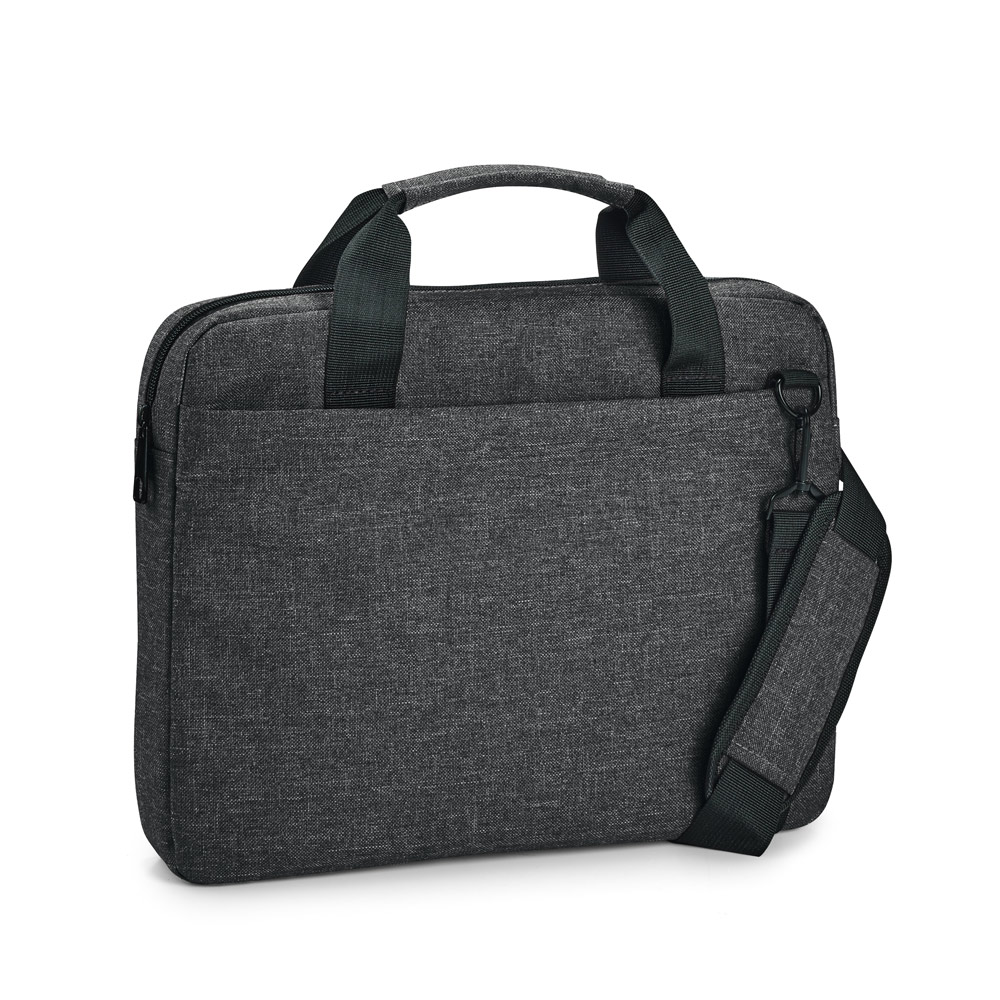 GRAPHS LAPTOP. Pasta para notebook (14'') em 600D de alta densidade com compartimento forrado e almofadado