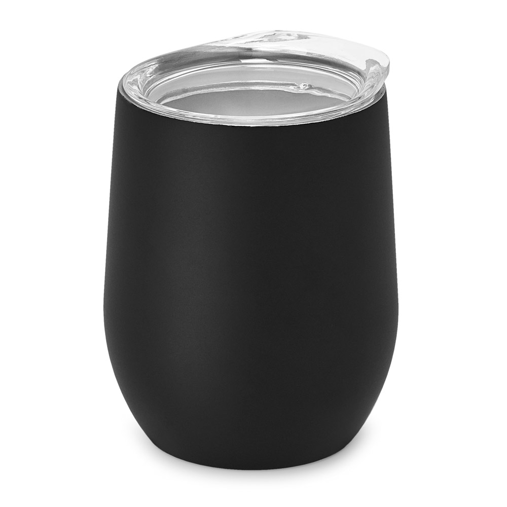 HYGGE. Copo de viagem em aço inox, térmico com parede dupla isolada a vácuo (400 mL)