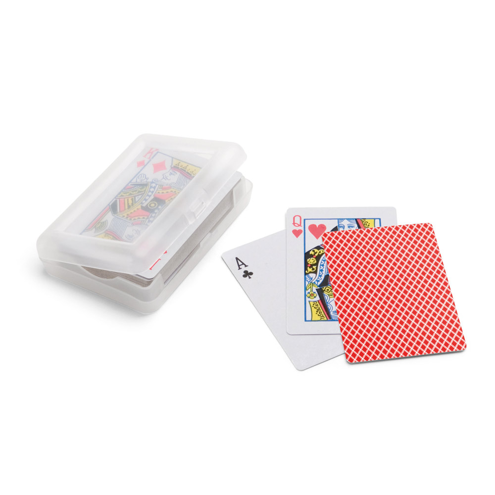 JOHAN. Baralho de 54 cartas em papel plastificado