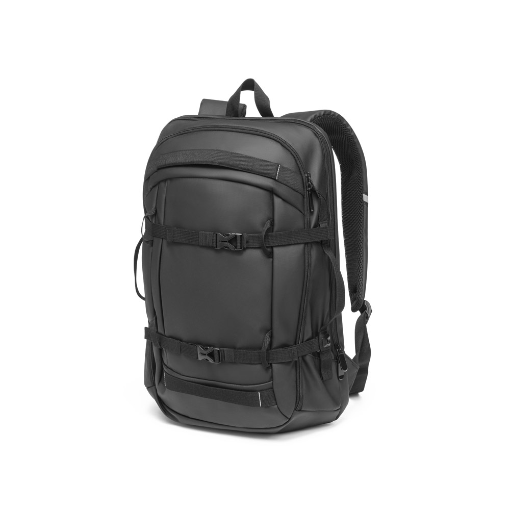 KAMPALA. Mochila para notebook (17'3") em 900D poliéster reciclado de alta densidade com revestimento resistente à agua (21 L)