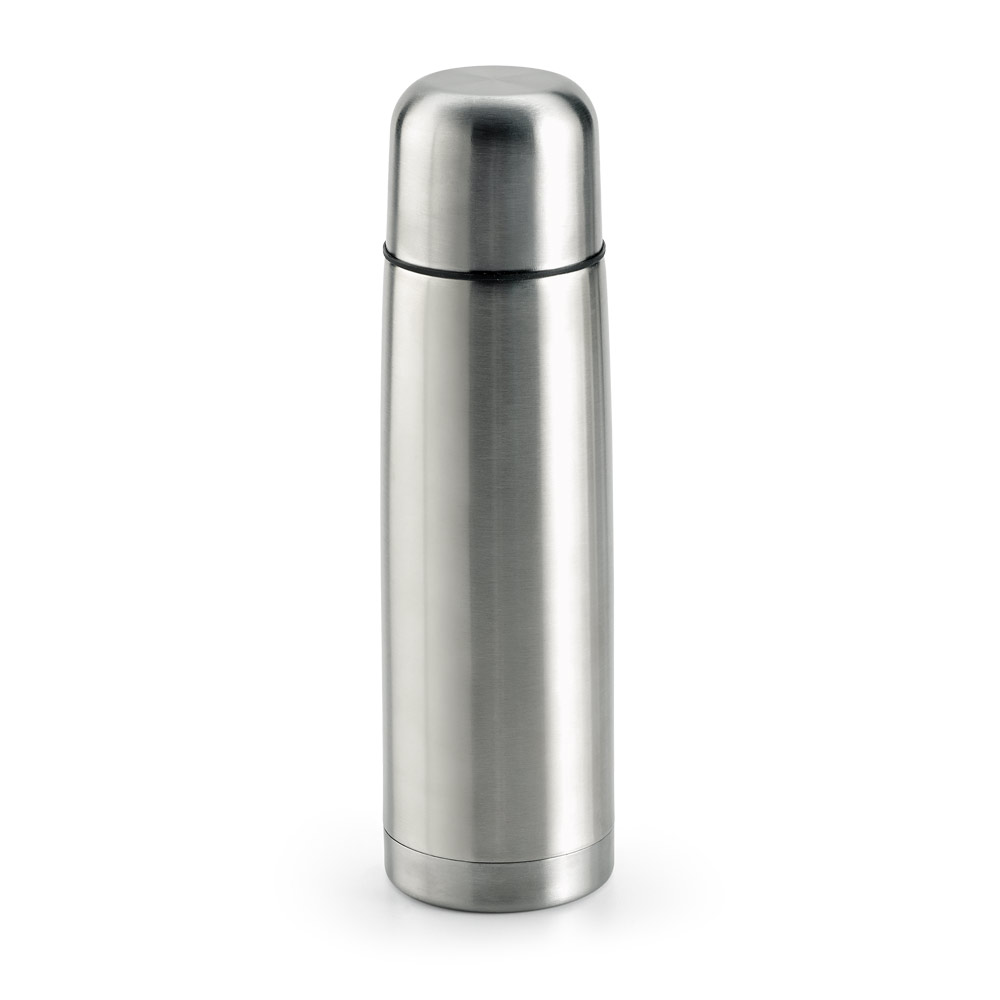 KARPOV. Garrafa térmica em aço inox de parede dupla isolada a vácuo (500 mL)