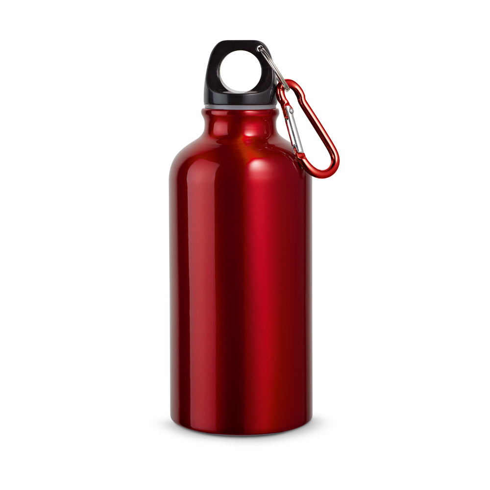 LANDSCAPE METTALIC. Garrafa esportiva em alumínio com acabamento metálico (400 mL)