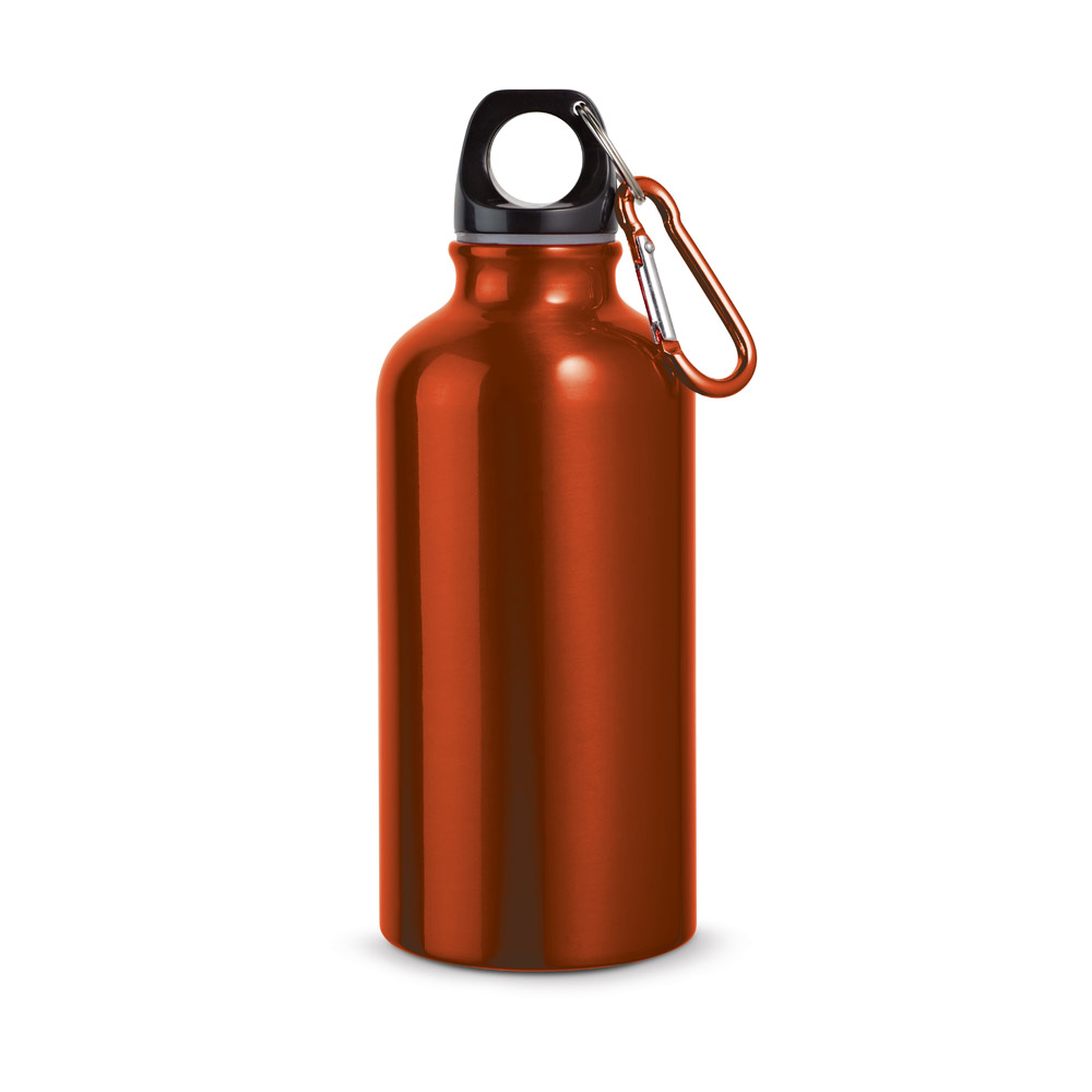 LANDSCAPE METTALIC. Garrafa esportiva em alumínio com acabamento metálico (400 mL)