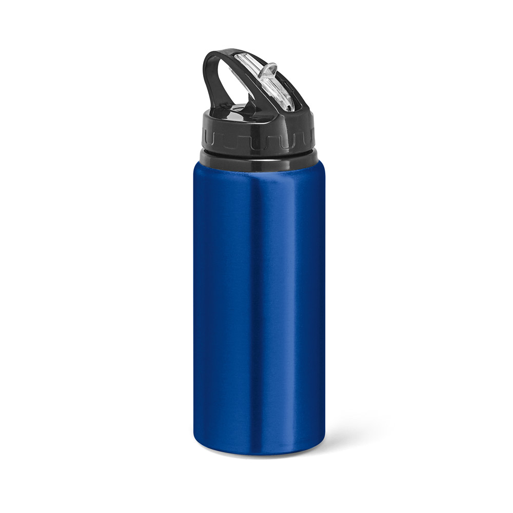 LEMON. Squeeze em alumínio, com bico de canudo flip e canudo (670 mL)