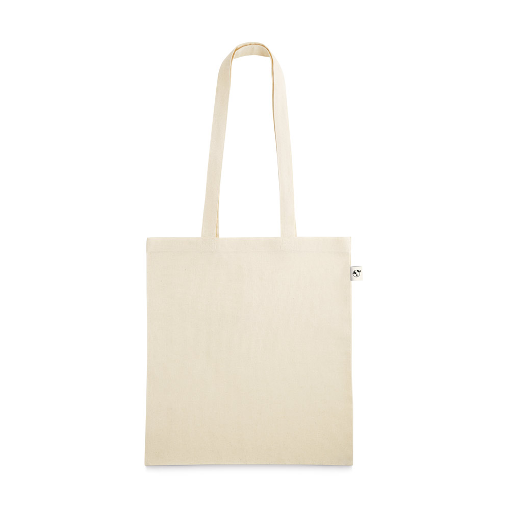 LEON. Sacola 100% algodão orgânico (140 g/m²)
