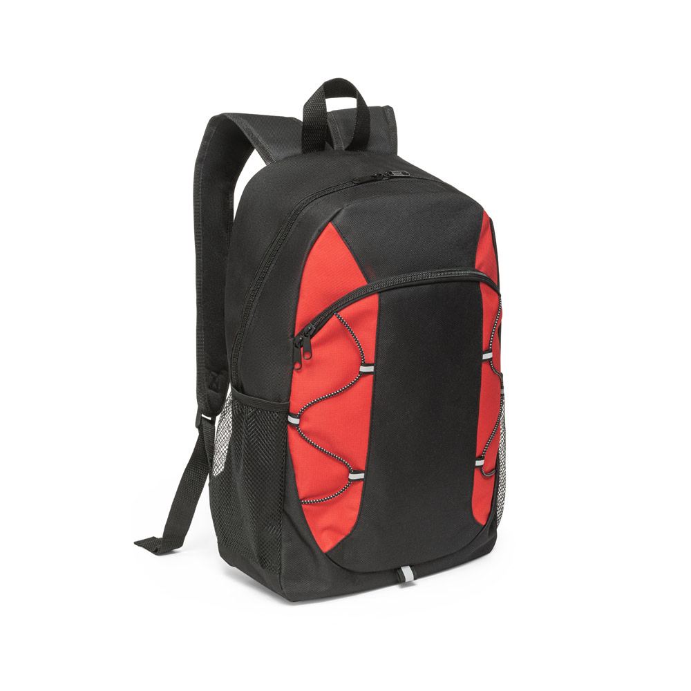 LIMA. Mochila em 600D com detalhes em ripstop colorido (16 L)