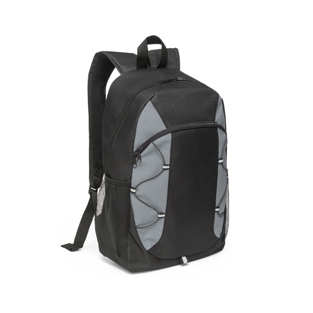 LIMA. Mochila em 600D com detalhes em ripstop colorido (16 L)
