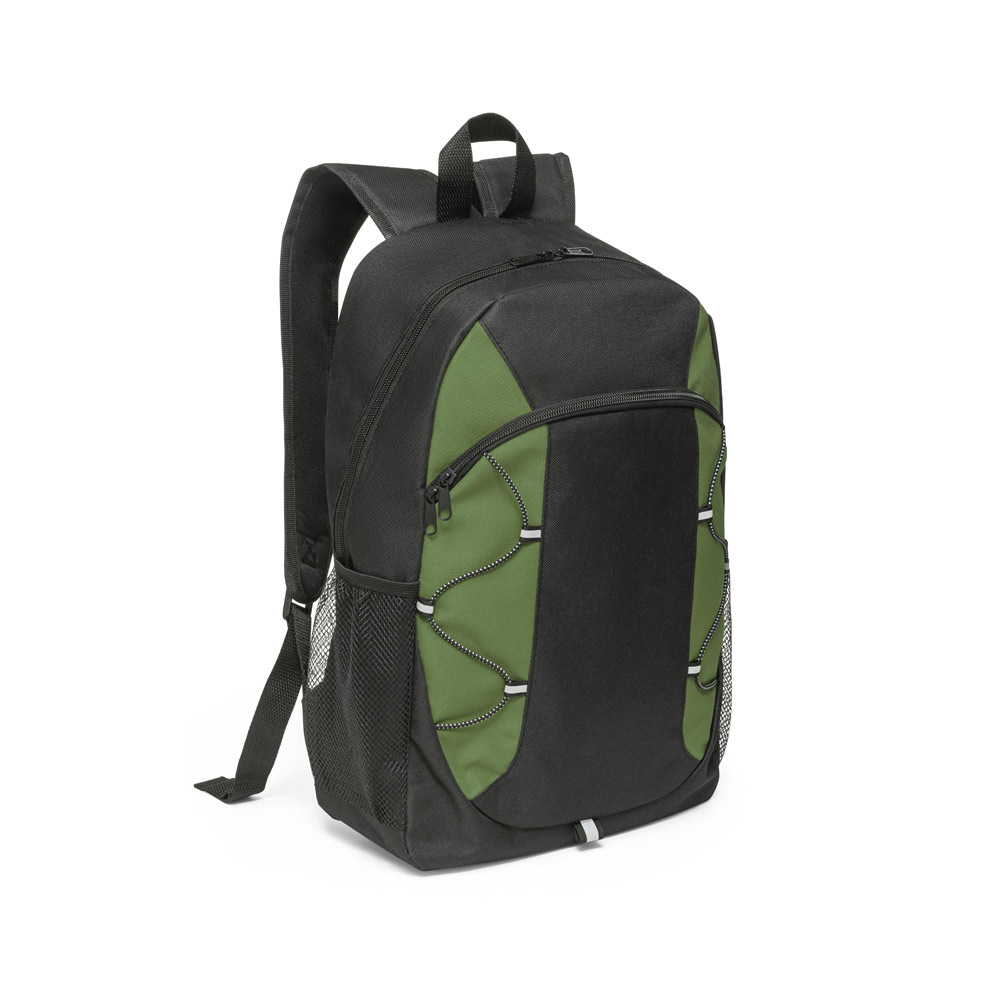 LIMA. Mochila em 600D com detalhes em ripstop colorido (16 L)