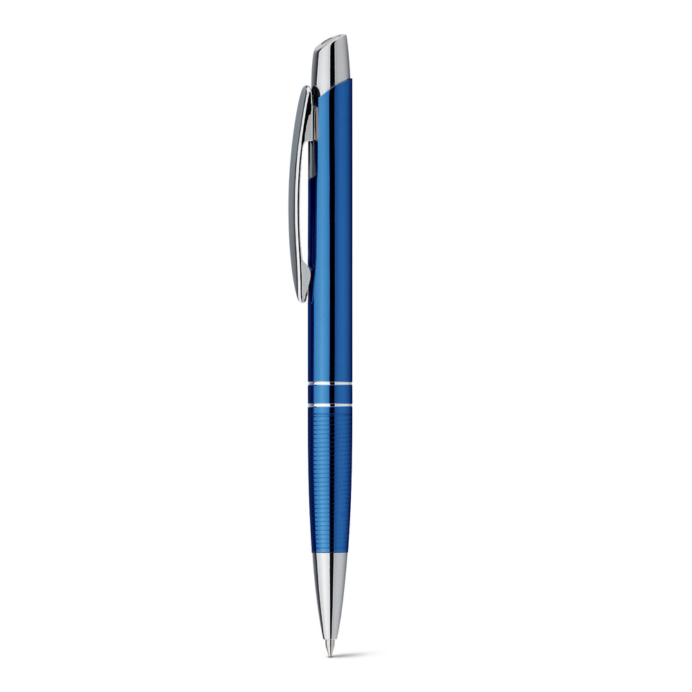 MARIETA METALLIC. Caneta esferográfica em alumínio com escrita em azul