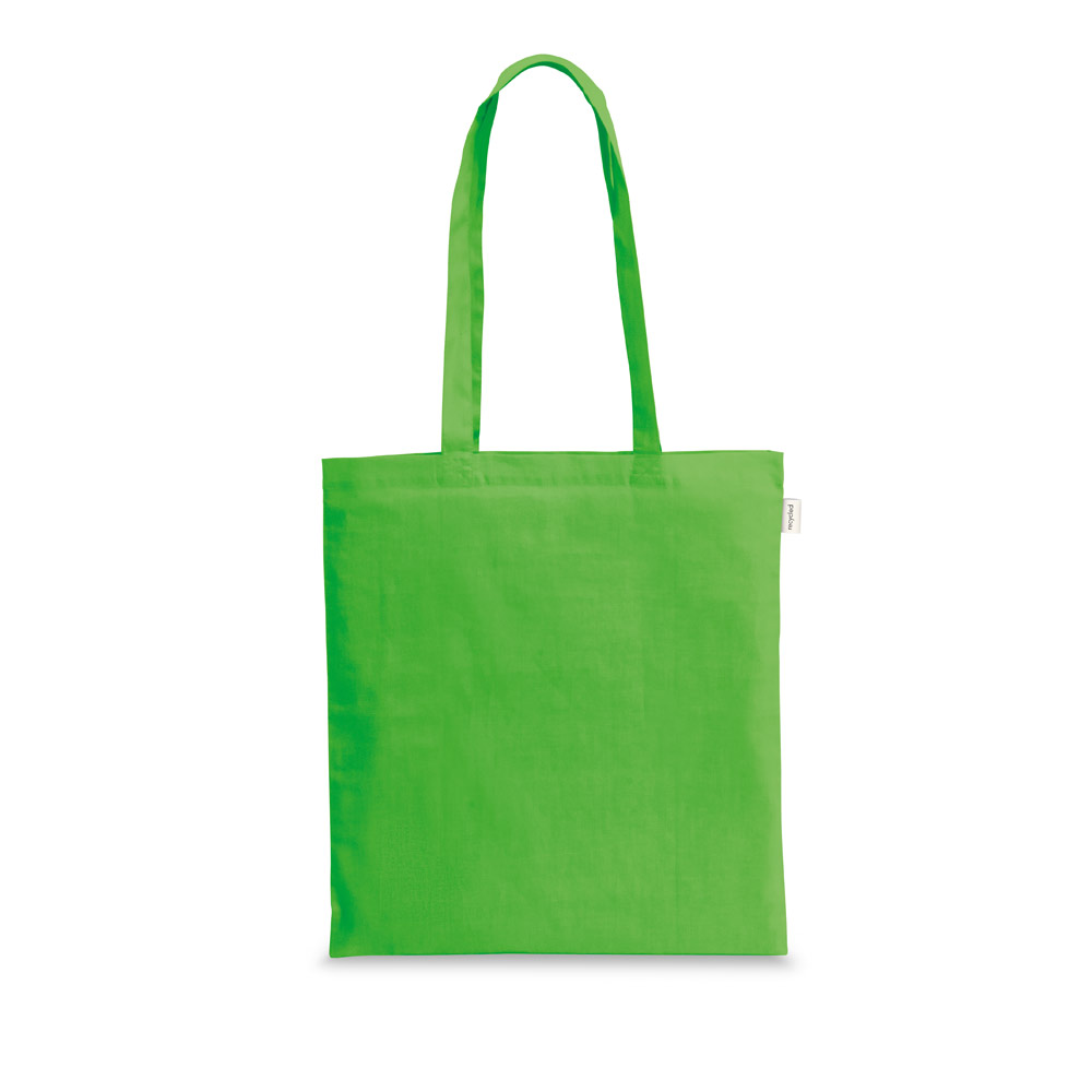 MEXICO. Sacola 70% algodão reciclado e 30% poliéster reciclado (150 g/m²) sem tingimento