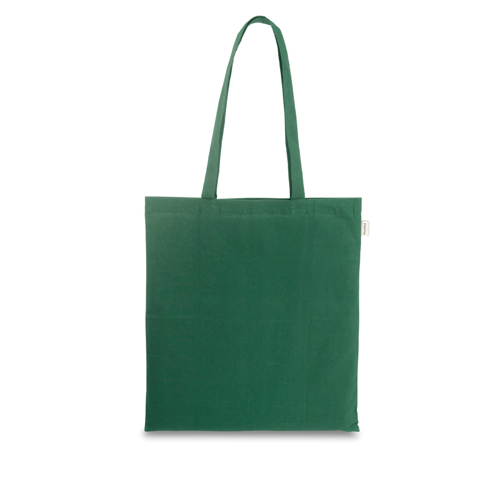 MEXICO. Sacola 70% algodão reciclado e 30% poliéster reciclado (150 g/m²) sem tingimento