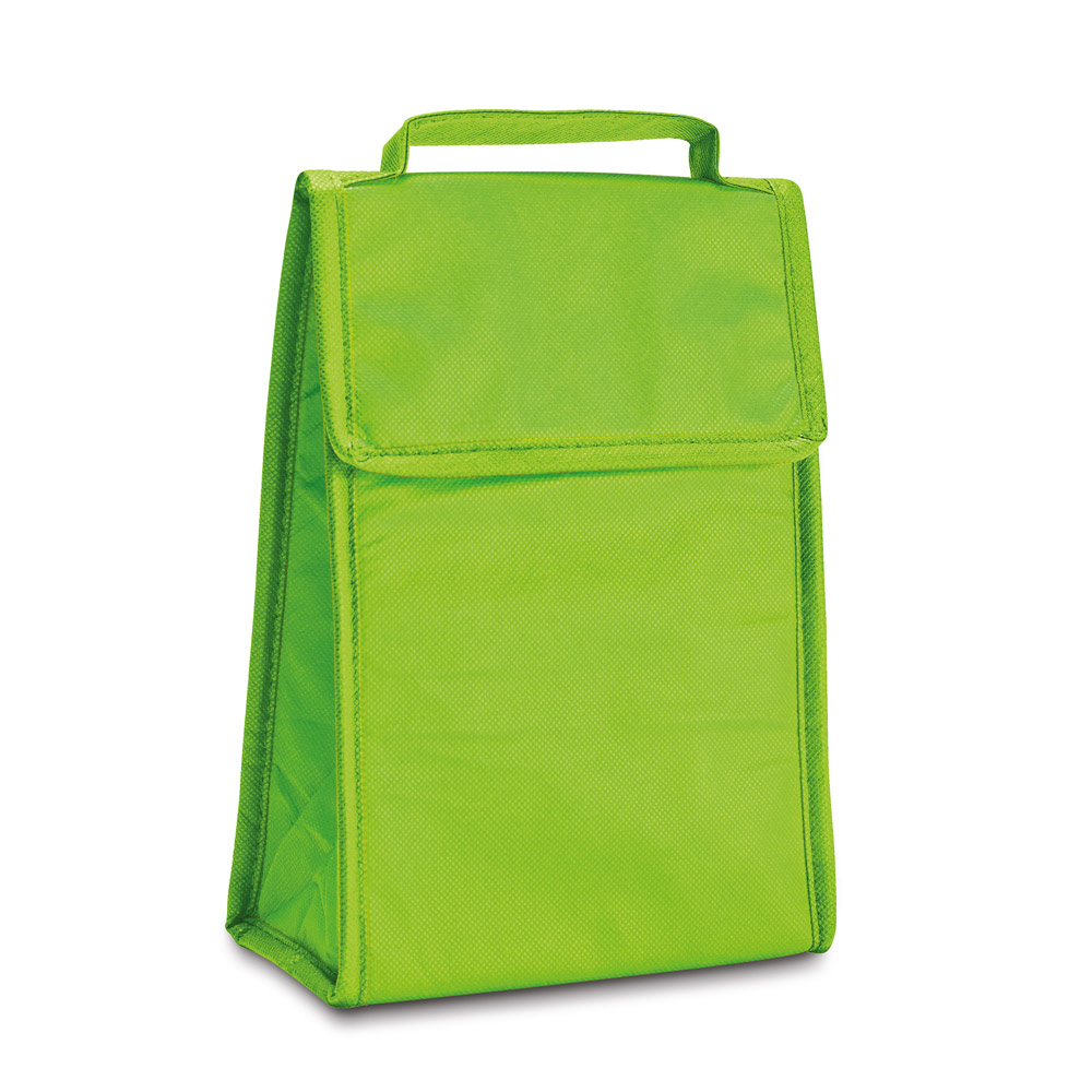 OSAKA. Cooler. Bolsa térmica dobrável em non-woven (80 g/m²) com fecho aderente 3 L