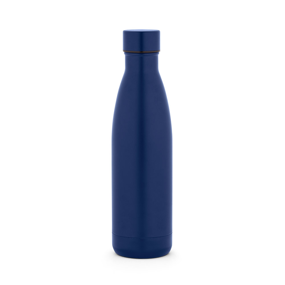 RE-BUFFON L. Garrafa térmica em aço inox 90% reciclado de parede dupla isolada a vácuo, com acabamento mate (810 mL)
