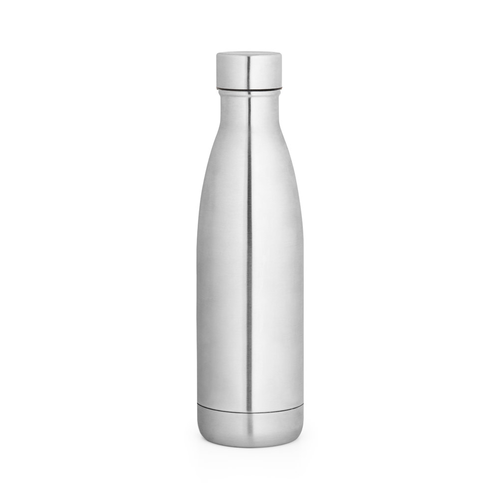 RE-BUFFON M. Garrafa térmica em aço inox 90% reciclado de parede dupla isolada a vácuo, com acabamento em mate (520 mL)