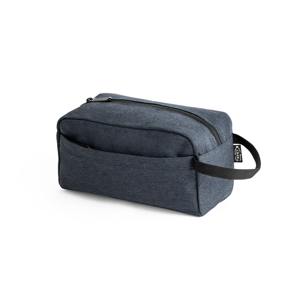 REPURPOSE BAG. Bolsa de cosméticos em poliéster reciclado 600D
