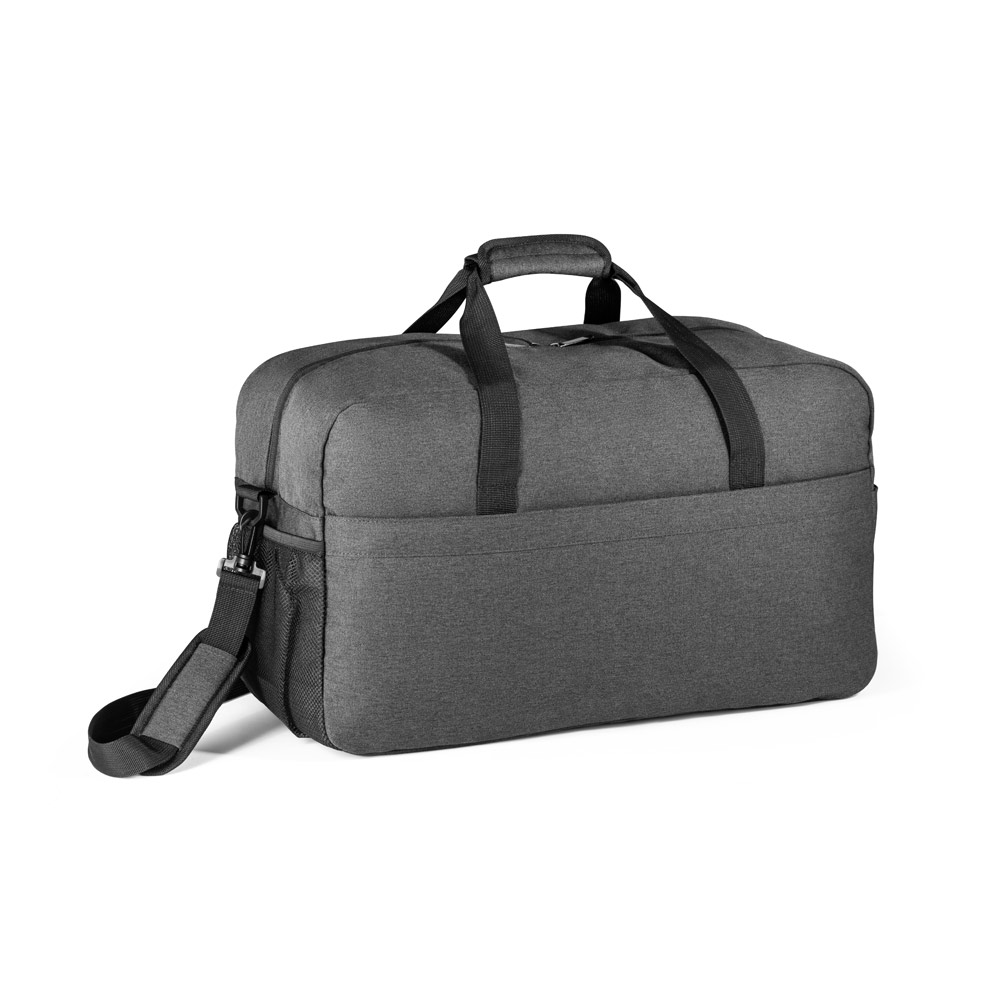 REPURPOSE SPORTS. Bolsa esportiva em poliéster reciclado 600D de alta densidade com fundo em placa semi-rígida (31 L)