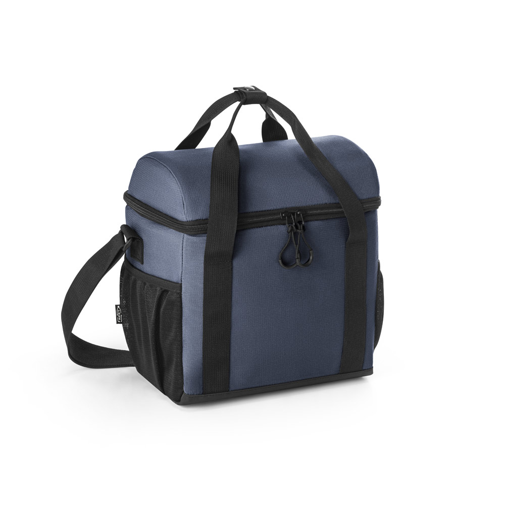 ROMA M. Cooler. Bolsa térmica almofadada em ripstop poliéster reciclado 600D com interior forrado em PEVA 11 L