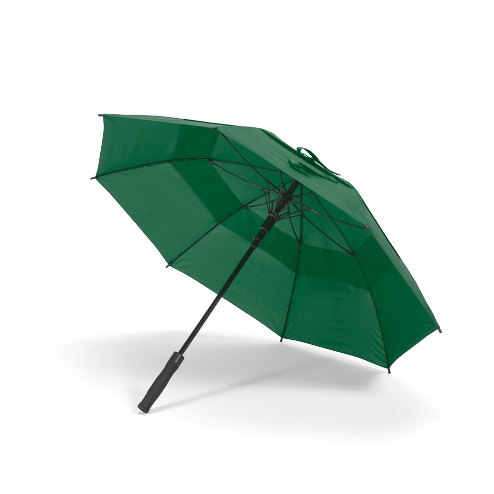 RUBY. Guarda-chuva em poliéster 100% reciclado 190T com abertura automática