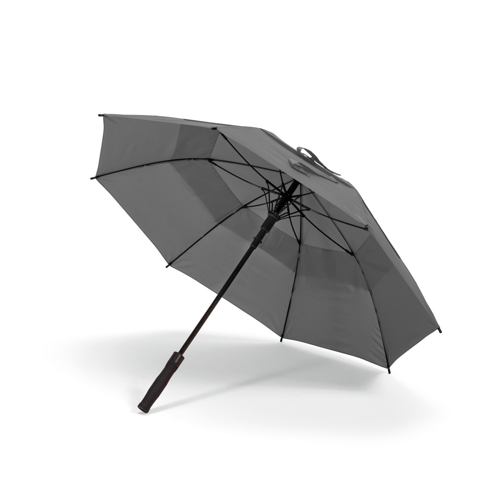 RUBY. Guarda-chuva em poliéster 100% reciclado 190T com abertura automática