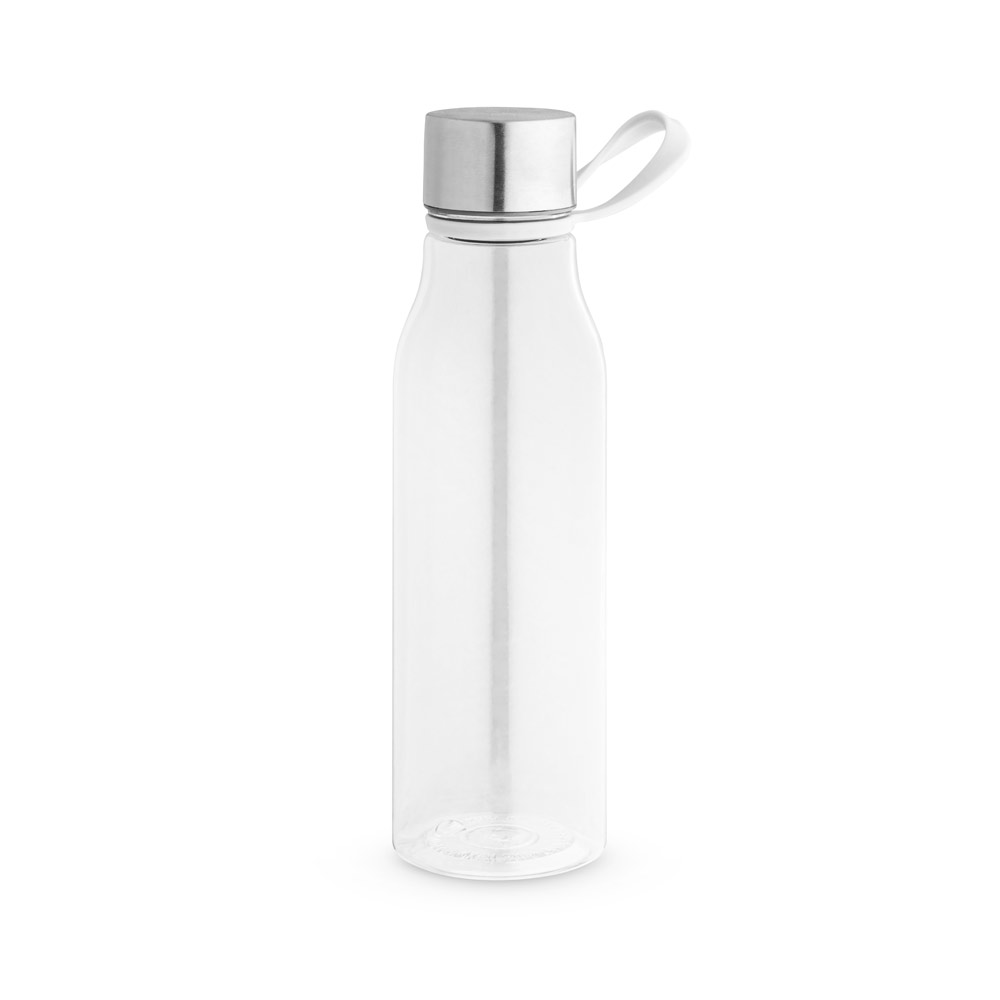 SENNA. Squeeze em PET 100% reciclado com alça de silicone (590 mL)