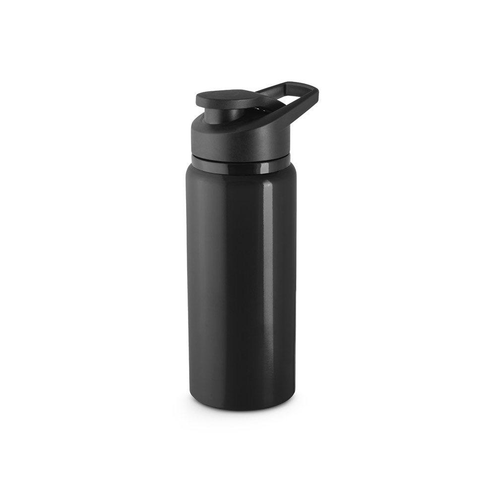 SHAWN. Squeeze esportiva em alumínio 90% reciclado com parede simples (660 mL)